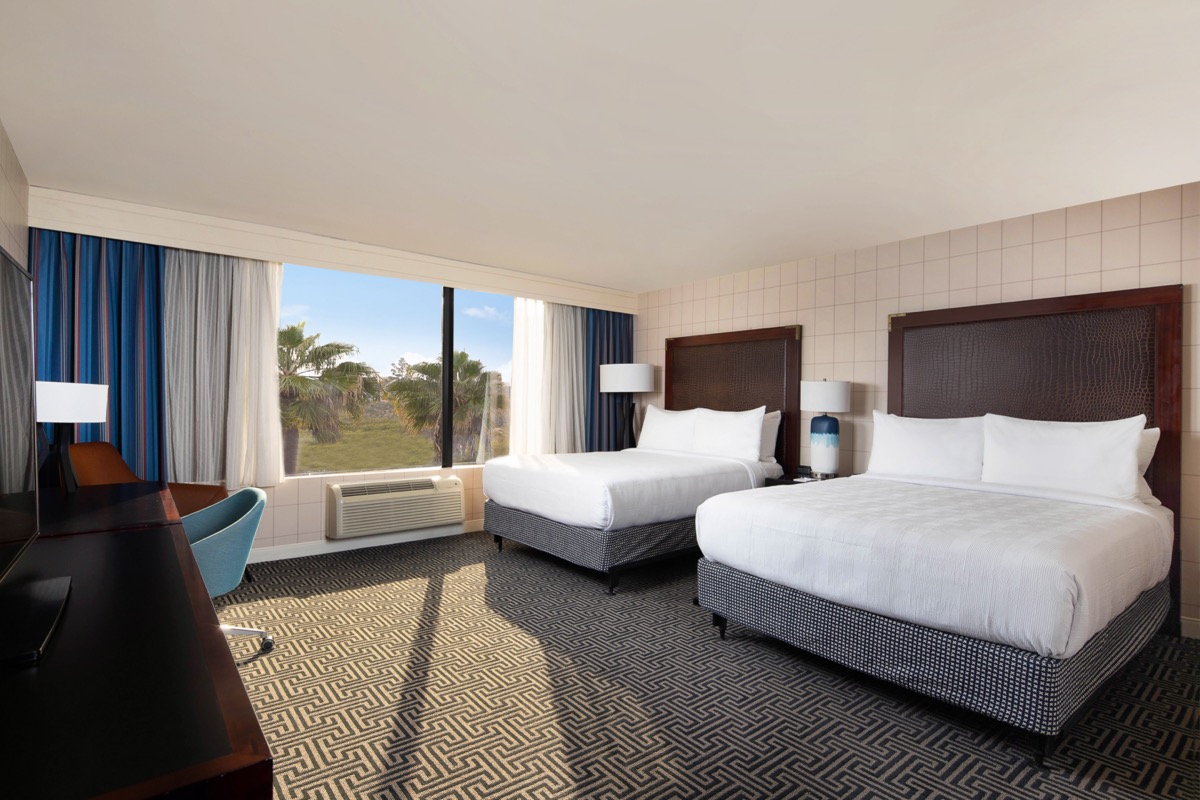 Double Queen Hotel Room